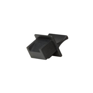 Tapon Antipolvo Rj45 Negro, (100 Unidades)