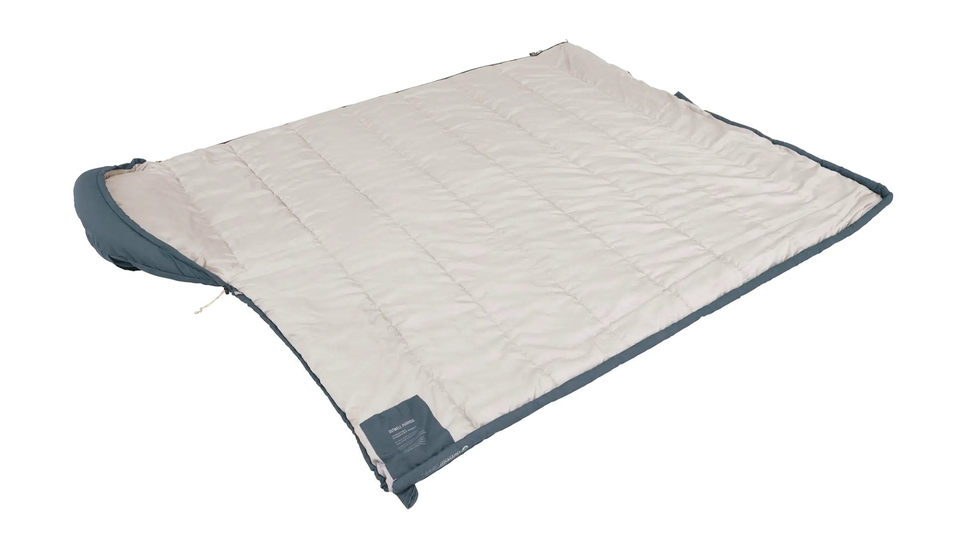 Outwell Campion Lux Sleeping Bag, Left Zipper, Blue