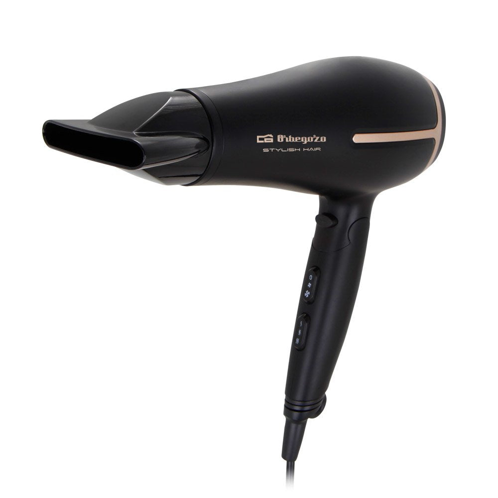 Orbegozo Secador Plegable Profesional - Potencia Y Comodidad En Un Diseño Compacto - 3 Niveles De Temperatura - 2