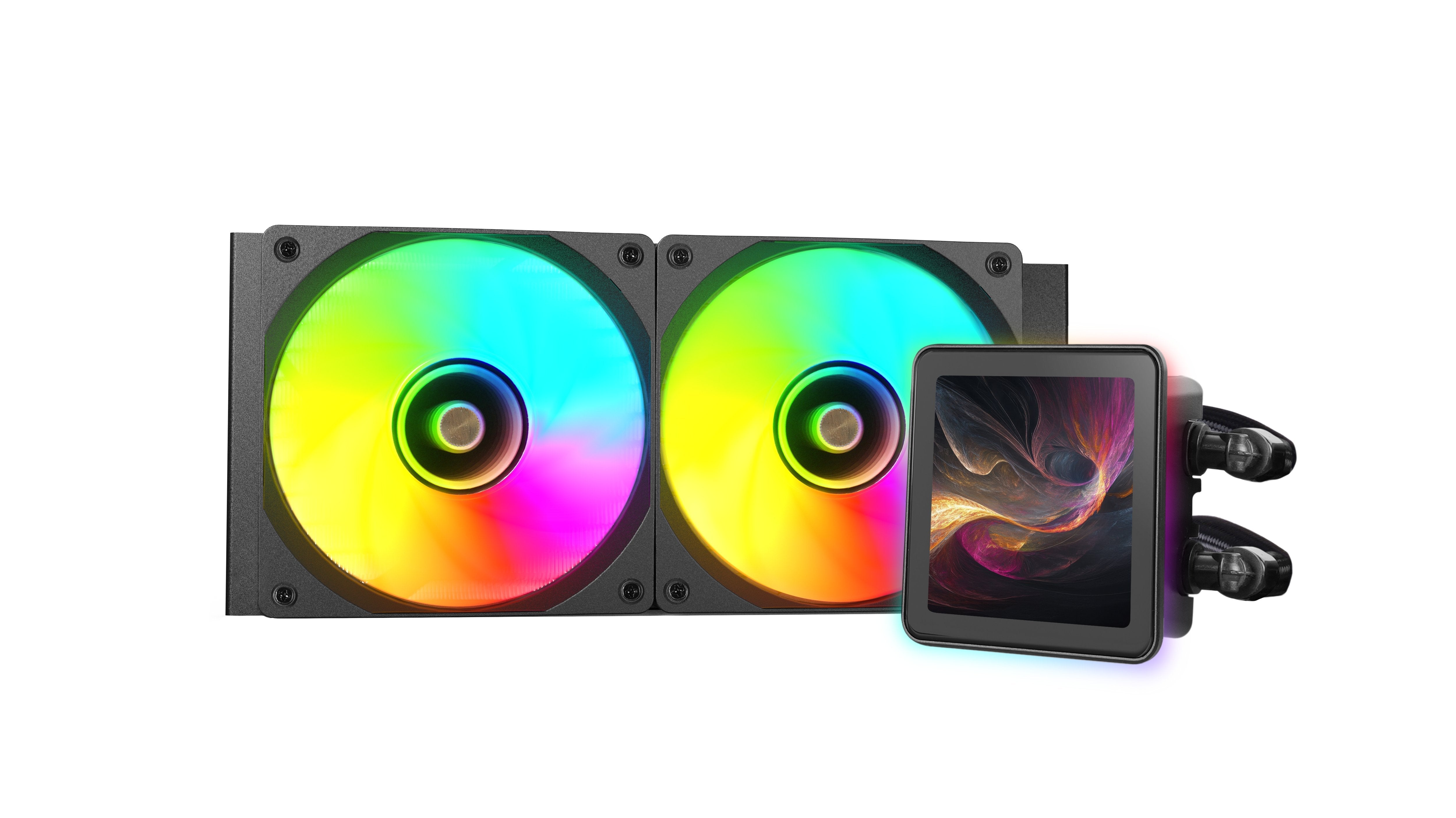 Refrigeración Líquida Cpu Mars Gaming Ml-Visionpro240   Todo En Uno 12 Cm Negro 1 Pieza(S)