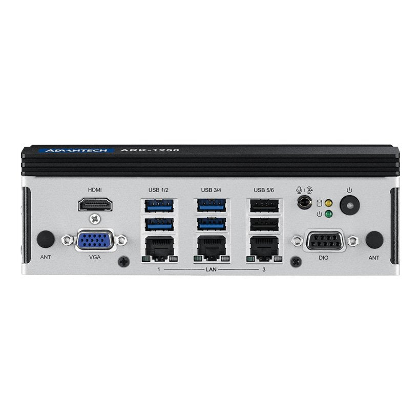 EAN 5715063710982 - Advantech ARK-1250L 1,5 GHz 1,5 kg Negro, Acero inoxidable i5-1145G7E imagen 8