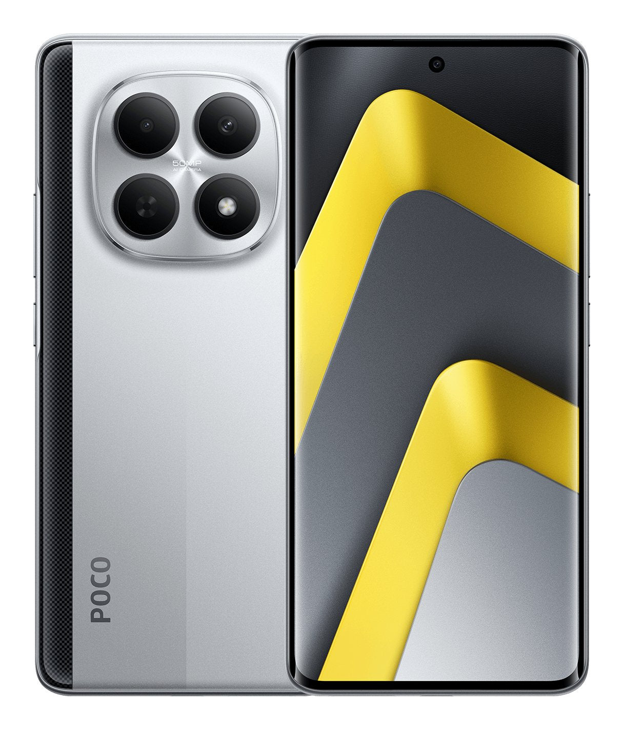 EAN 6932554478230 - POCO M8 5G 17,2 cm (6.77") Ranura híbrida Dual SIM USB Tipo C 8 GB 256 GB 5520 mAh Plata imagen 1