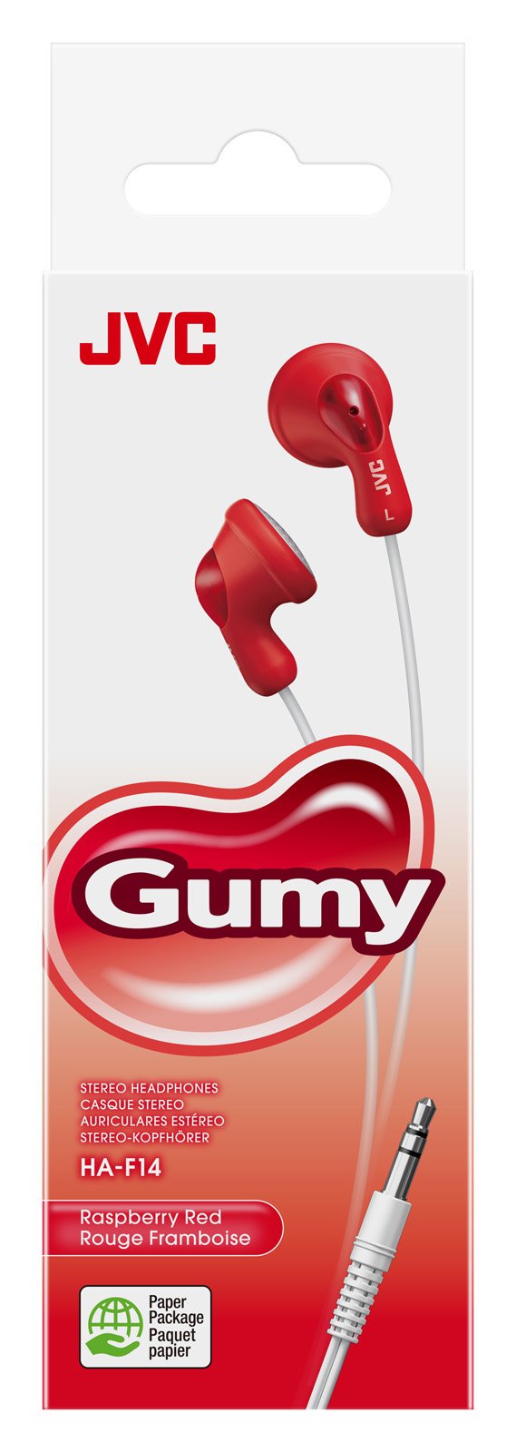 Gumy In Ear Wired Red