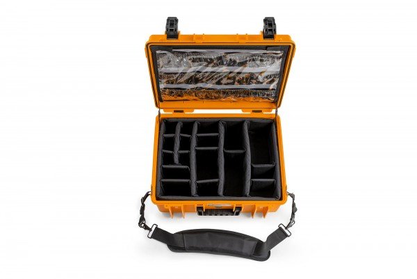 B&W Outdoor Case 6000 Con Ki De Emergencia Médica Naranja
