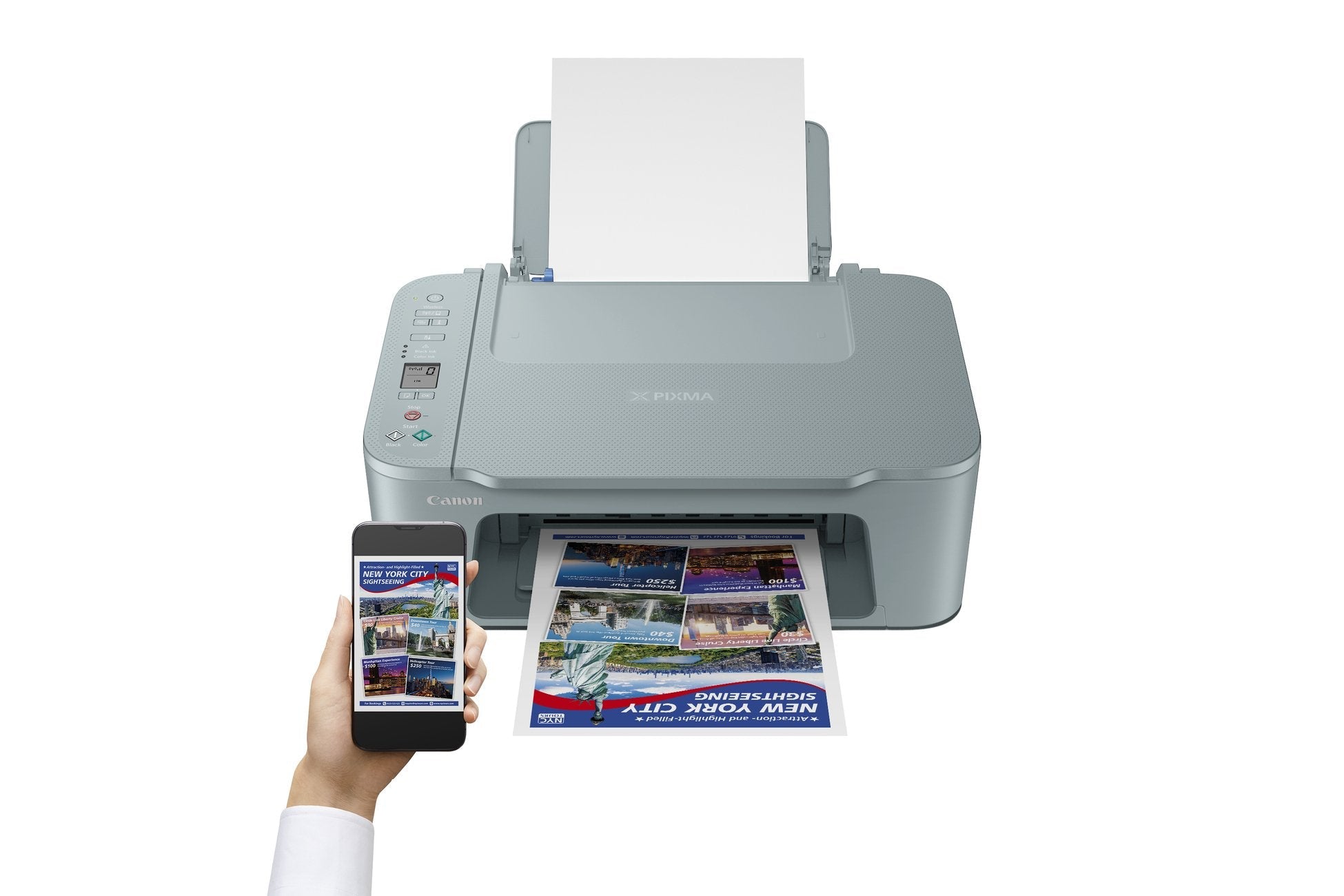 Multifuncion Canon Ts3752i Pixma A4 Wifi Azul