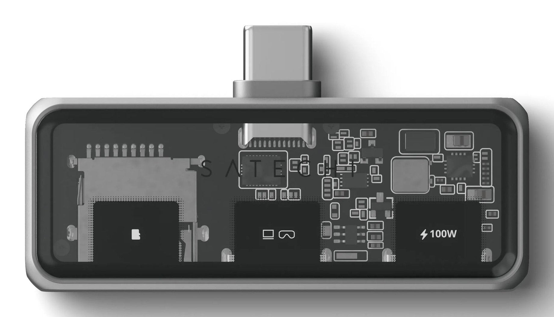 EAN 0810086362004 - Satechi ST-HXRSDM base para portátil y replicador de puertos Acoplamiento USB 3.2 Gen 2 (3.1 Gen 2) Type- imagen 2