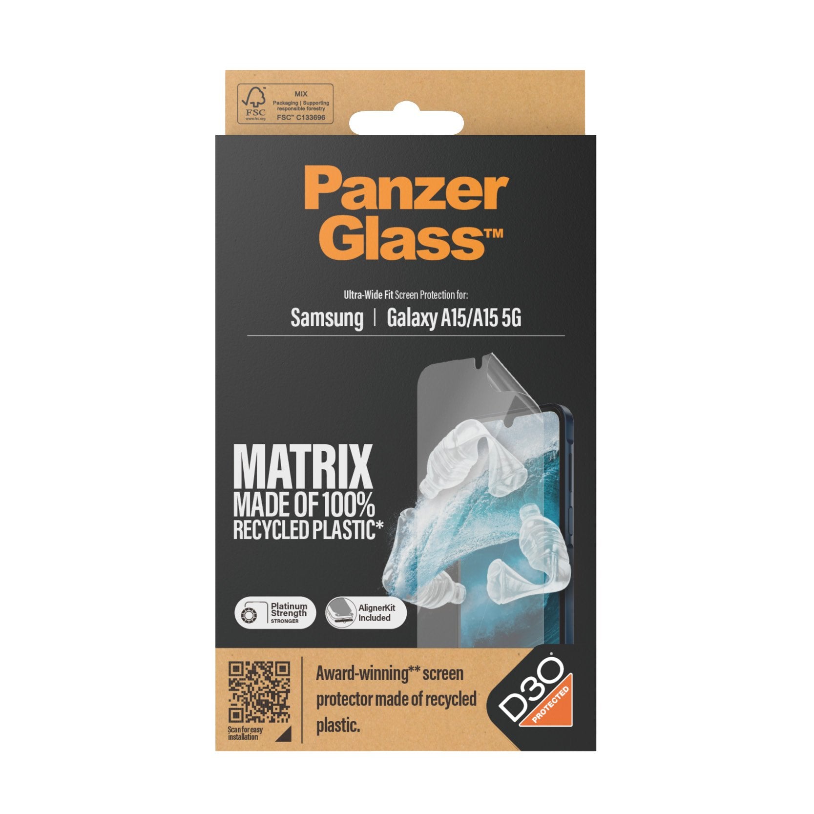 EAN 5711724073595 - PanzerGlass 7359 protector de pantalla o trasero para teléfono móvil Samsung 1 pieza(s) imagen 3