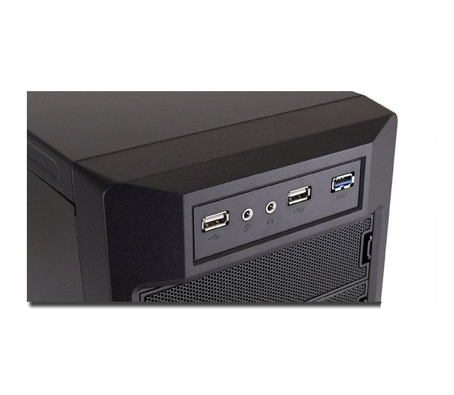 Gehäuse Miditower Pro-925b Negro Atx Usb3.0 Audio Ohne Netzteil