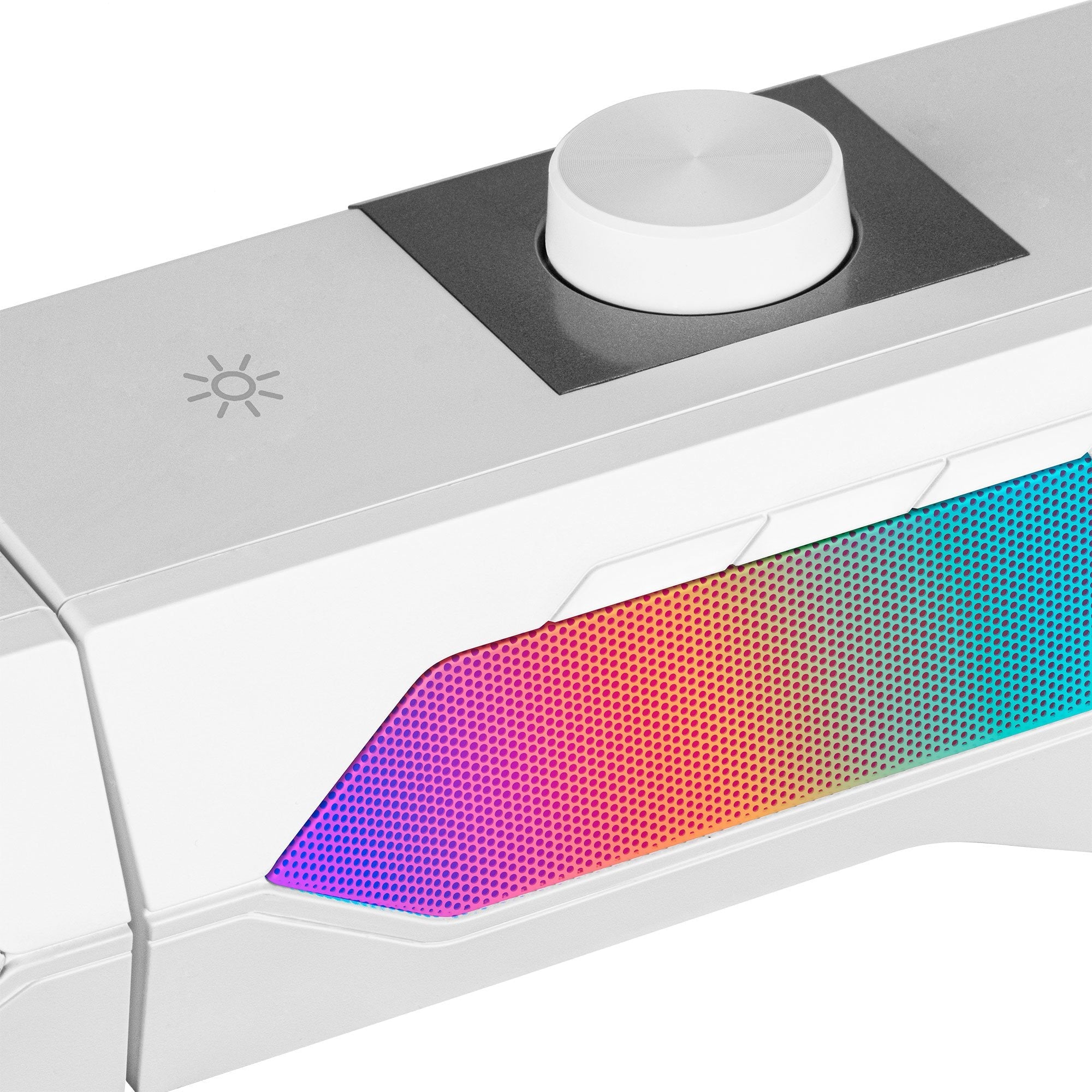 Altavoces Barra De Sonido Con Bluetooth Mars Gaming Msduo 15w 2.0 Blancos