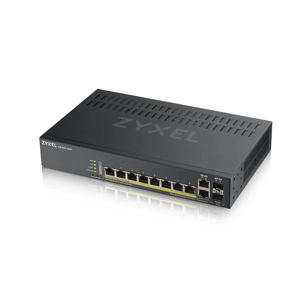 Switch Zyxel Gs1920-8hpv2-Eu0101f (8x 10/100/1000mbps)