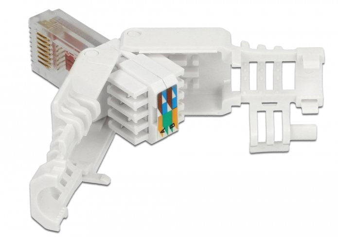 EAN 4043619864164 - DeLOCK 86416 conector RJ-45 Blanco imagen 2