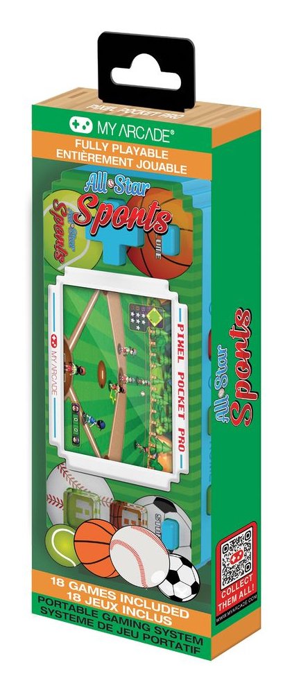 Dreamgear My Arcade Pixel Pocket Pro All-Star Sports