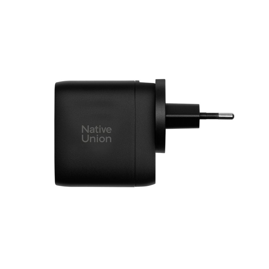 Native Union Fast Gan Charger Pd 67w Portátil, Smartphone, Tableta Negro Corriente Alterna Carga Rápida Interior