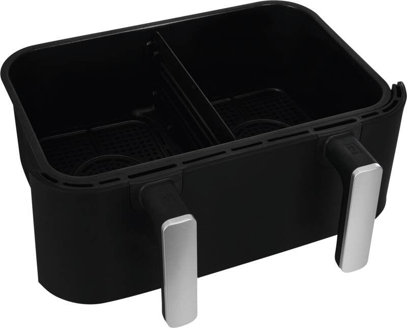Exquisit Gutfels Airfry 5010 Doppelheissluftfrit.2600w 2x4.2l 80°-200°C Timer