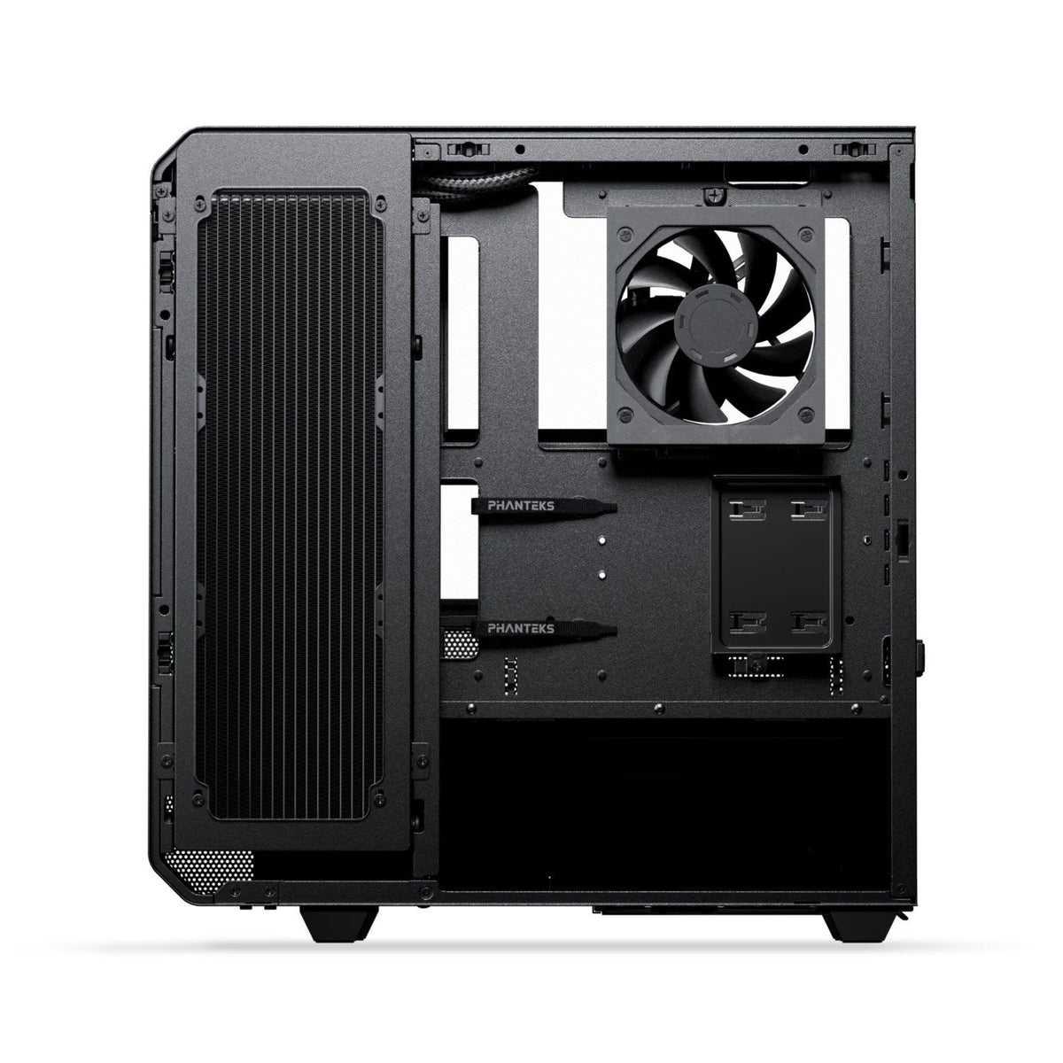 Caja Semitorre Atx Phanteks Ex5 Plus Rgb (Negro) Con Watercooling Aio 360mm