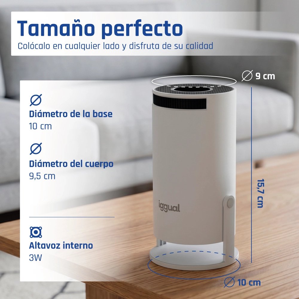 EAN 8435364318973 - iggual IGG318973 videoproyector 170 lúmenes ANSI 720p (1280x720) Blanco imagen 17