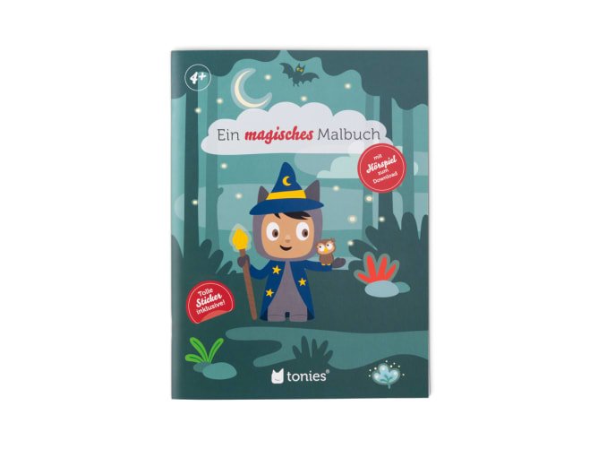 Tonies - Toniebox Zubehör Malbuch - Ein Magisches Malbuch - Freundschaftstag Im Zauberwald