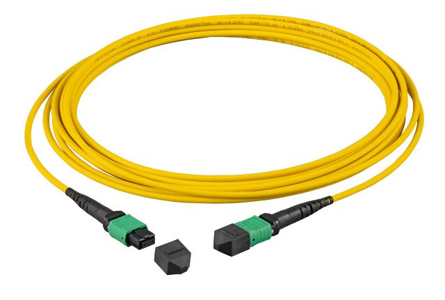 Efb Mtp Apc(F)-Mtp Apc(F) Cable De Red Os2 24 Fasern Typ A Lszh Gelb 5m