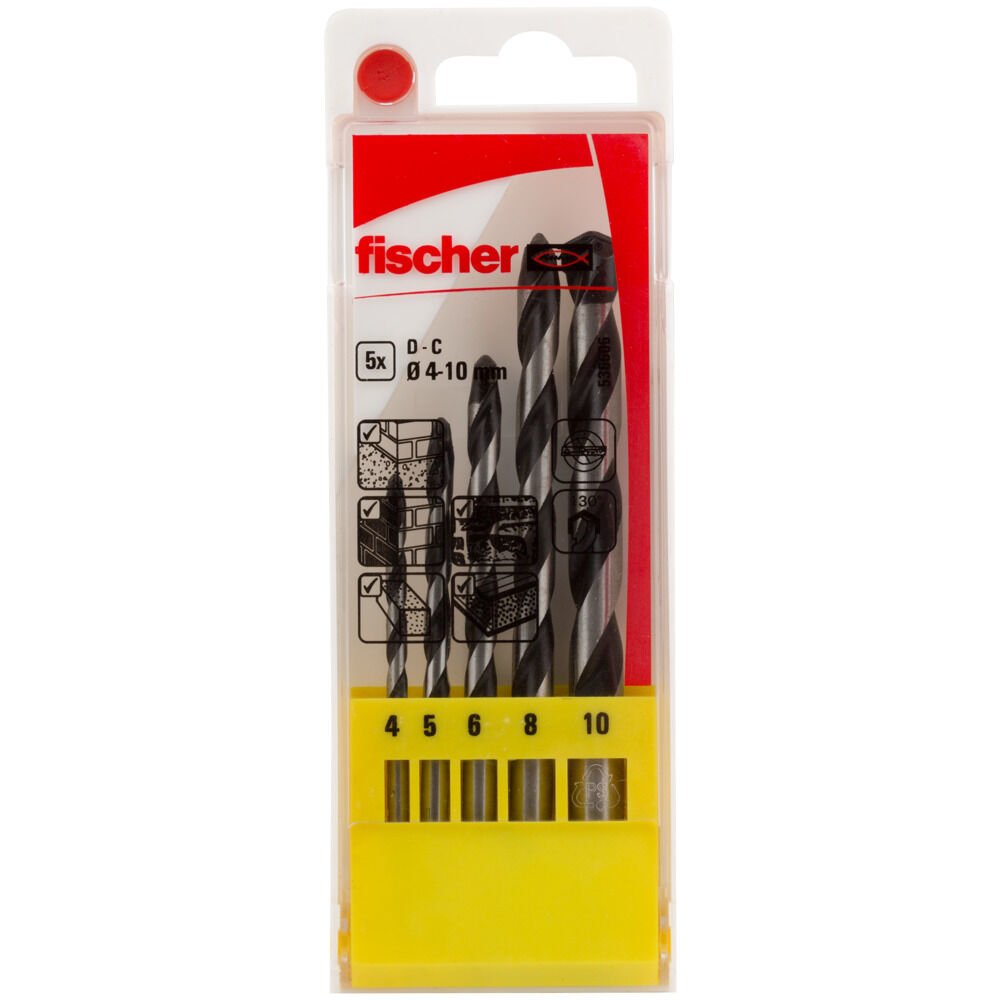 Pack 5 Brocas Percusion  E 4/5/6/8/10   536606  Fischer
