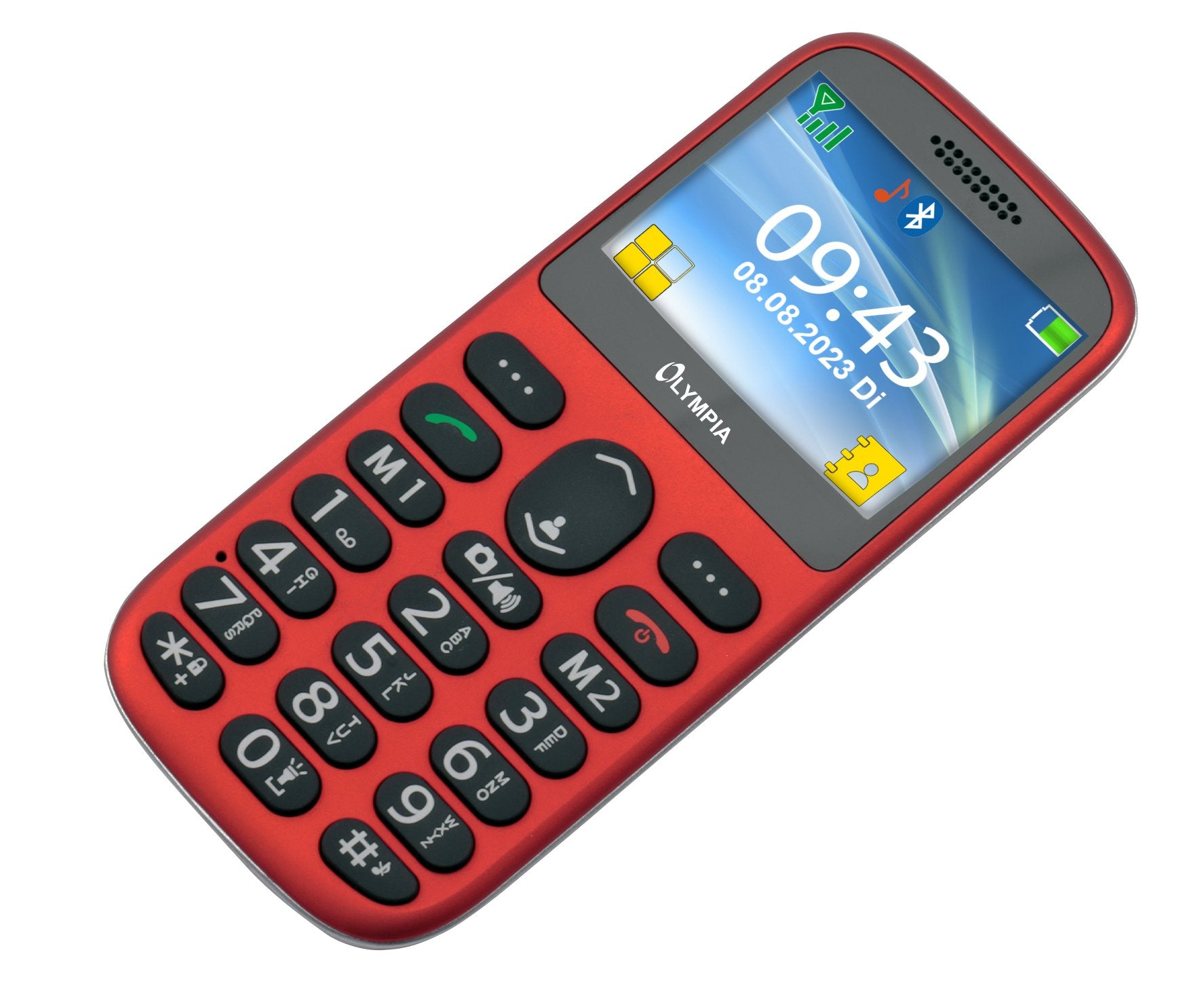 EAN 4030152952557 - Olympia Sun 5,87 cm (2.31") 77,4 g Rojo Teléfono con cámara imagen 2