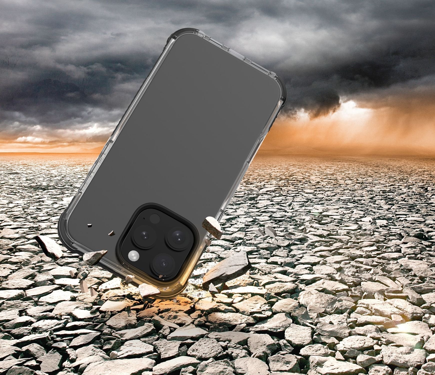 Cellularline Strong Guard Case Iphone 16 Pro Clear