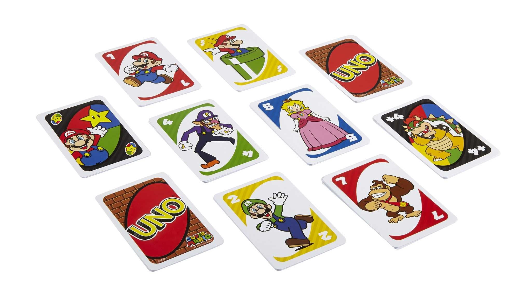 Juego Cartas Uno Super Mario Bros