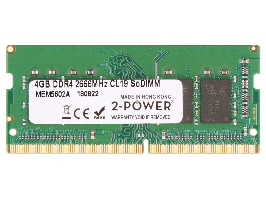 EAN 5054444293714 - 2-Power 2P-4VN05AA módulo de memoria 4 GB 1 x 4 GB DDR4 260-pin SO-DIMM imagen 1
