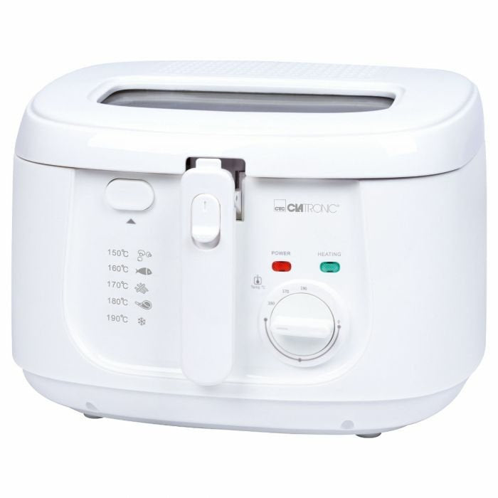 Freidora Clatronic Fr 3771 Blanca, 1.800 W, Depósito De Aceite 2,5 Litros 263963