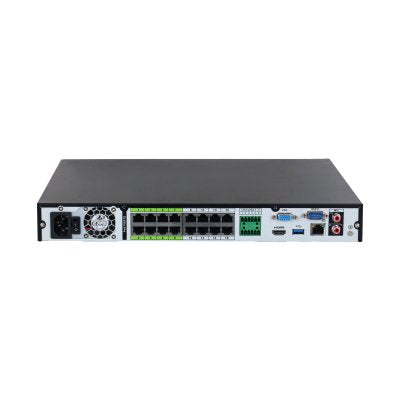 Dahua Nvr5216-16p-Ei Nvr 16ch 384mbps H265 Hdmi 16poe 2hdd E/S Ai