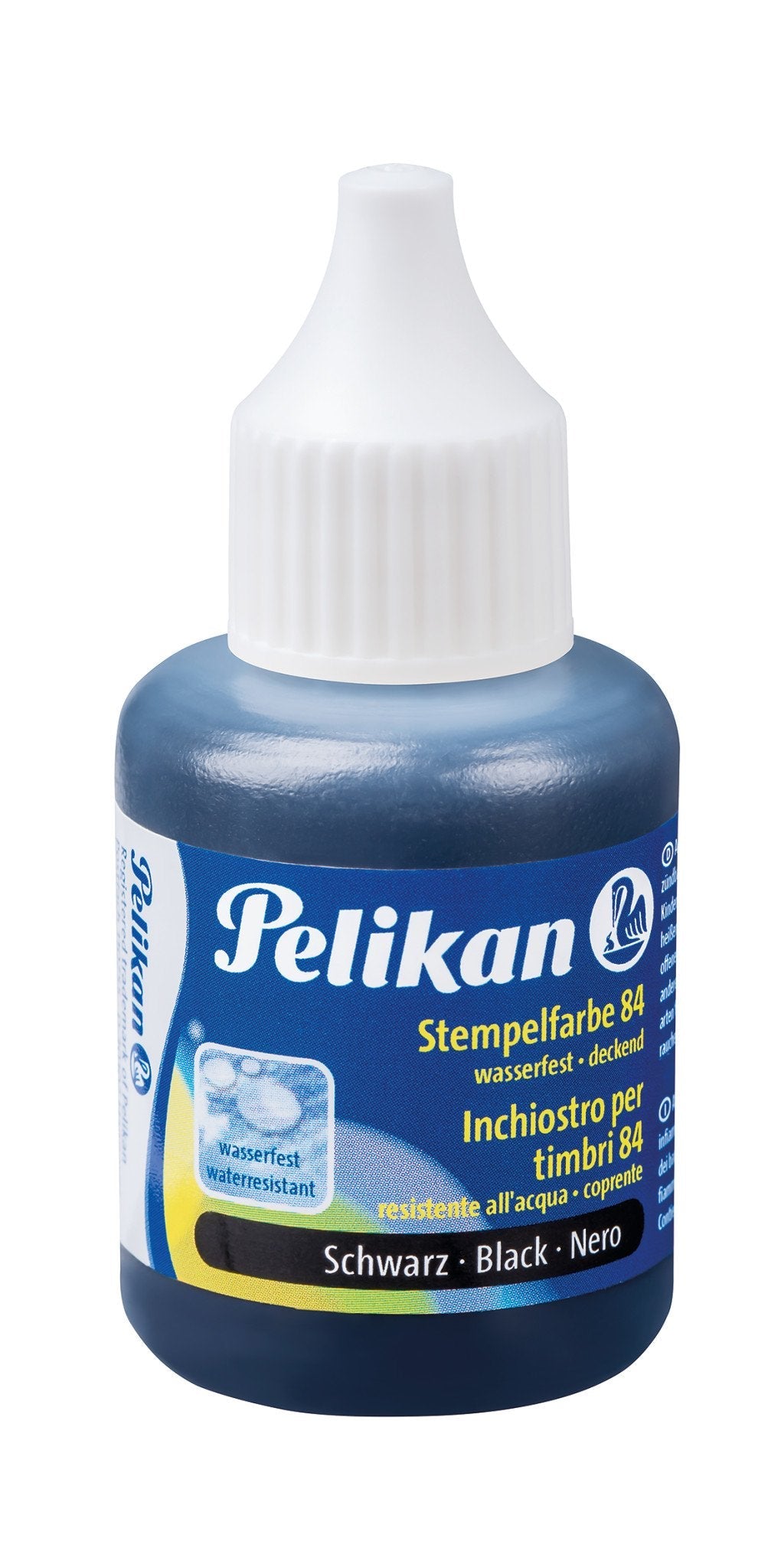 Pelikan Mempelfarbe Wasserfem 30 Ml Negro Con Pinsel