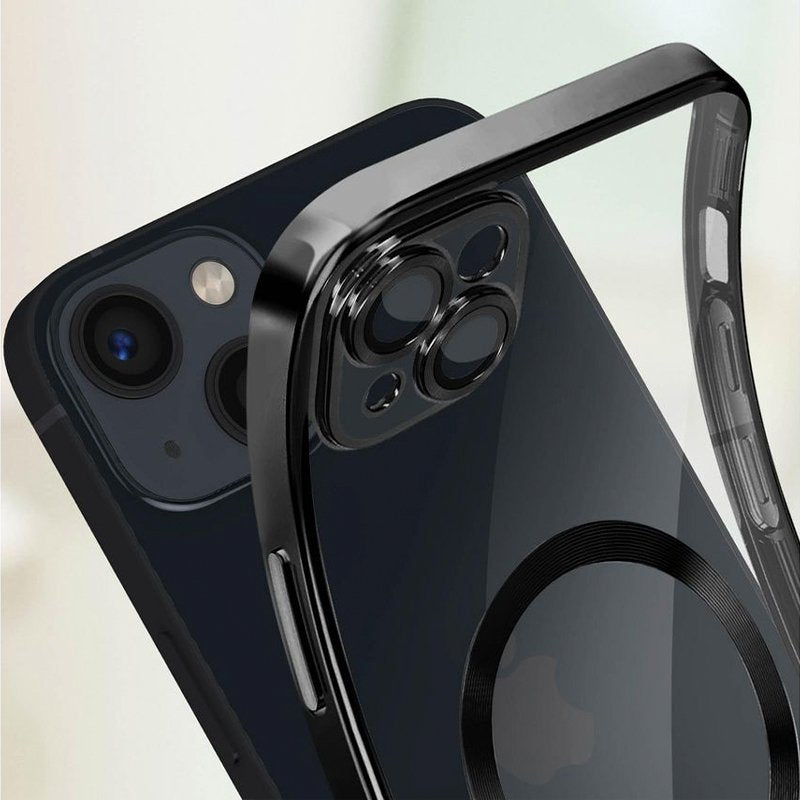 EAN 8434847075549 - COOL Accesorios COOL funda para teléfono móvil 17,5 cm (6.9") Negro, Transparente imagen 2