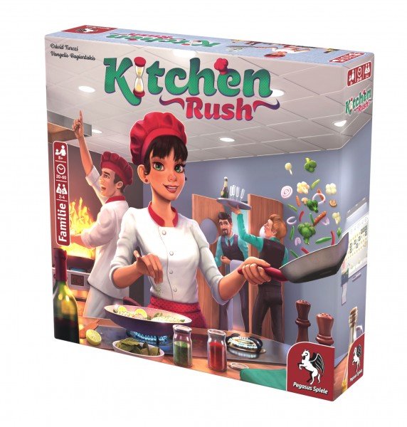 Pegasus Kitchen Rush, Juego De Mesa 51223g