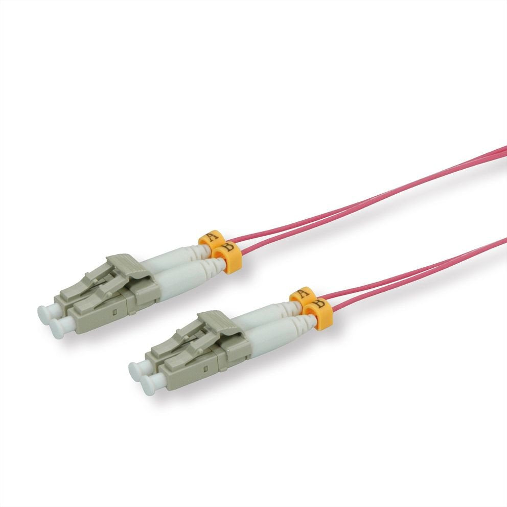 Roline Lwl-Cable Slim 50 125m Om4, Lsoh, Lc Lc, Violett, 7 M