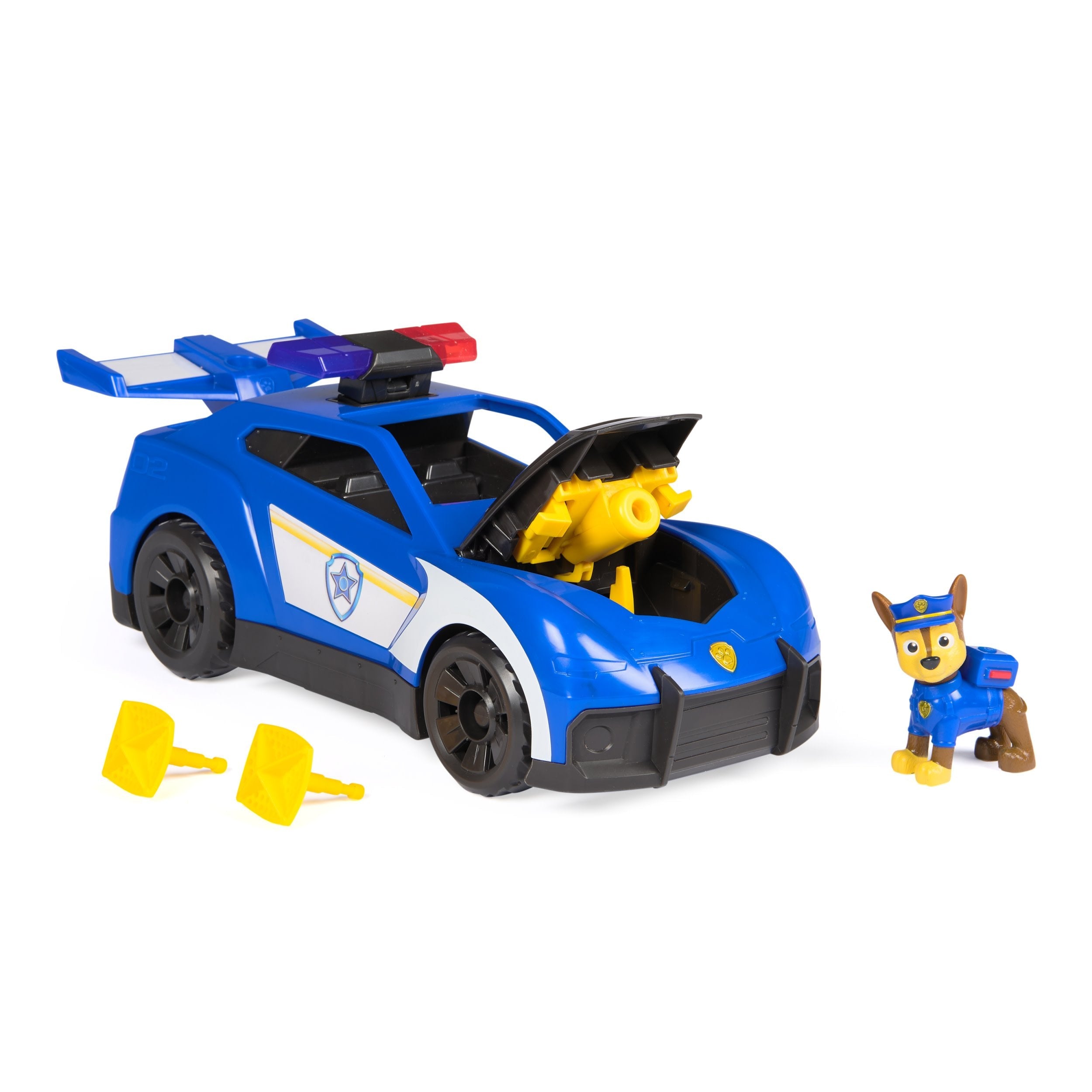 Spin Master Paw Patrol - Search & Rescue: Vehículo Launch N Rescue Cruiser, Vehículo De Juguete Con Figura De Chase 6074962
