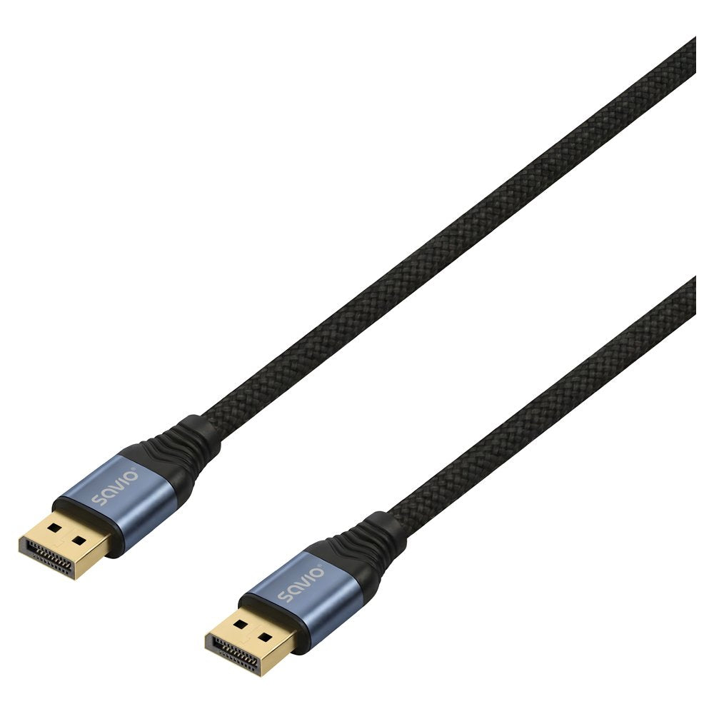 Savio Cl-210 Cable Displayport 2 M Negro