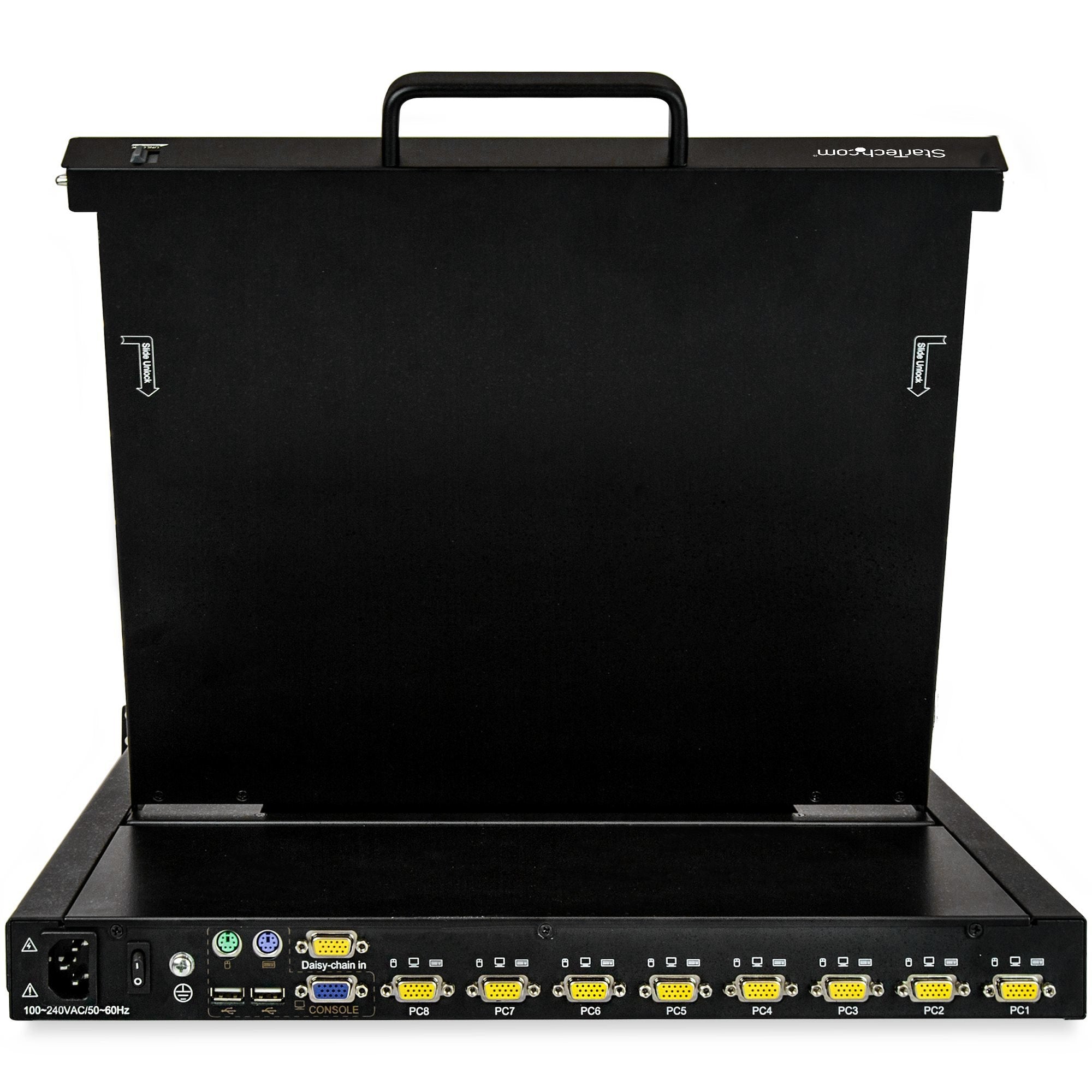 Startech.Com Rkcons1708k Consola De Rack 43,2 Cm (17") 1280 X 1024 Pixeles Acero Negro 1u