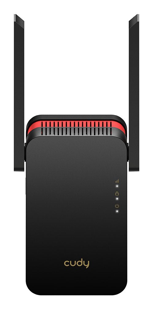 EAN 6971690792909 - Cudy RE3000 ampliador de red Repetidor de red Negro, Rojo 10, 100, 1000 Mbit/s imagen 1