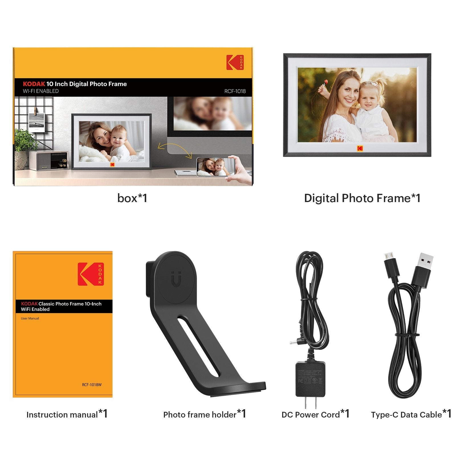 Kodak Rcf-1018 Negro