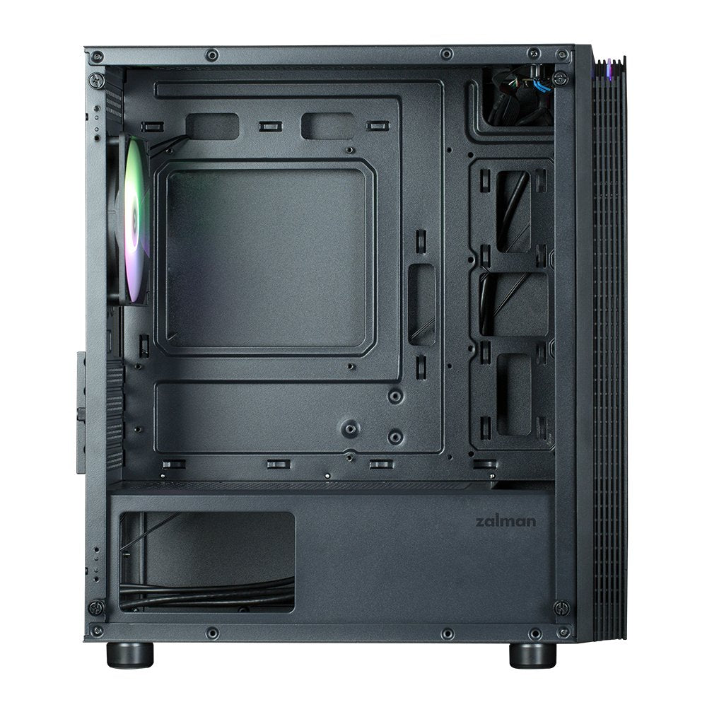 Caja Pc  Zalman T4 Plus Matx 1 X Vent 120mm Argb 2xusb 3.0 Negro S/N Fuente Zalma-8809213762246