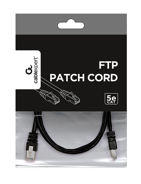 Gembird Pp22-0.5m/Bk Cable De Red 0,5 M Negro
