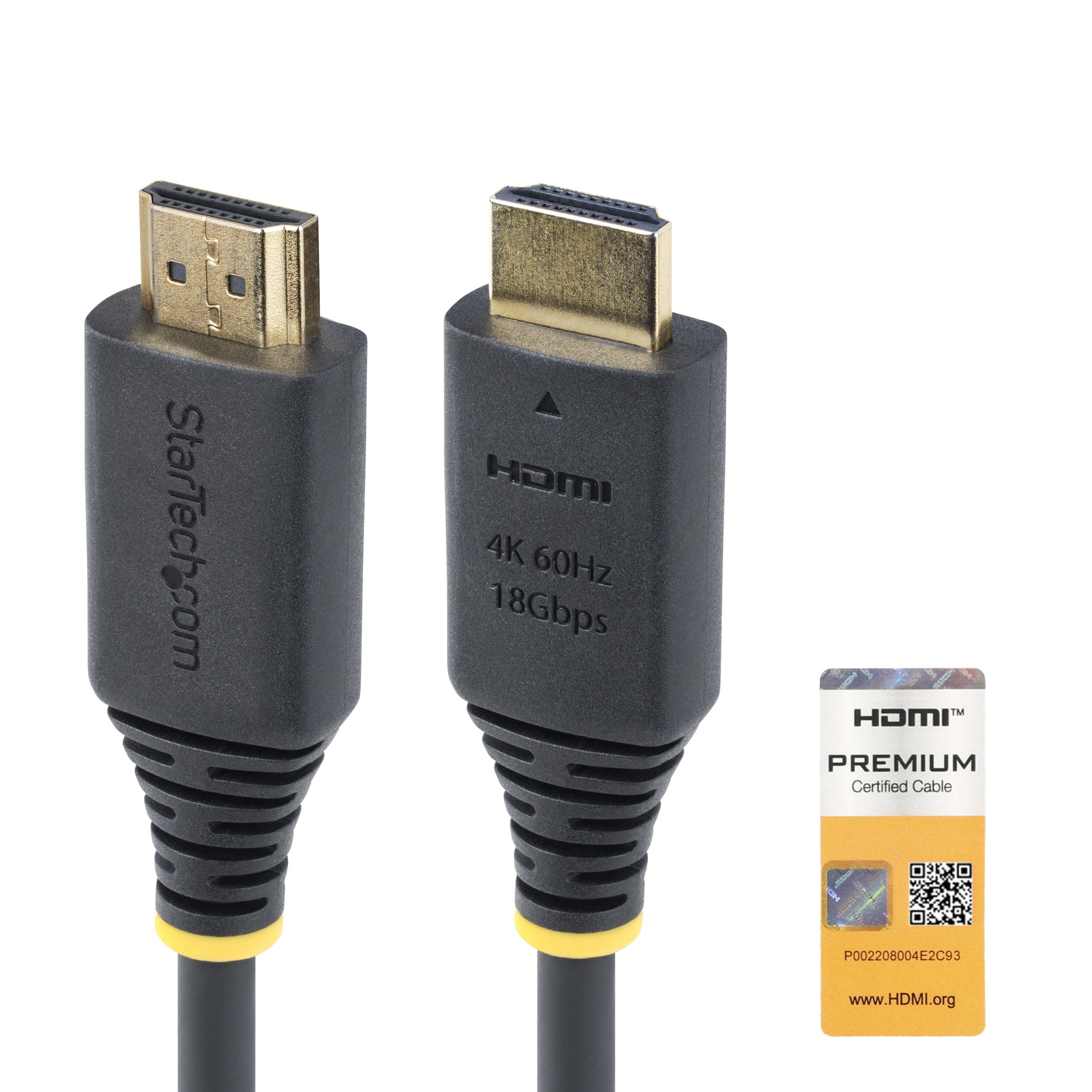 Cable Premium Certified Hdmi Cabl 50cm Hdmi Cord/4k 60hz/Hdr10/Arc