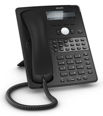 Snom D725 Teléfono Ip Negro Terminal Con Conexión Por Cable 12 Líneas