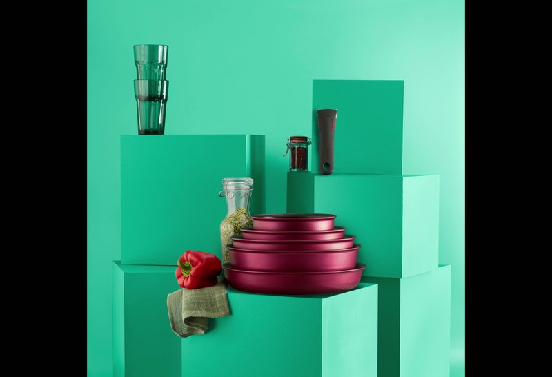 Tefal L7629453 Ingenio Daily Chef, 4 Pcs Pots And Pans Set