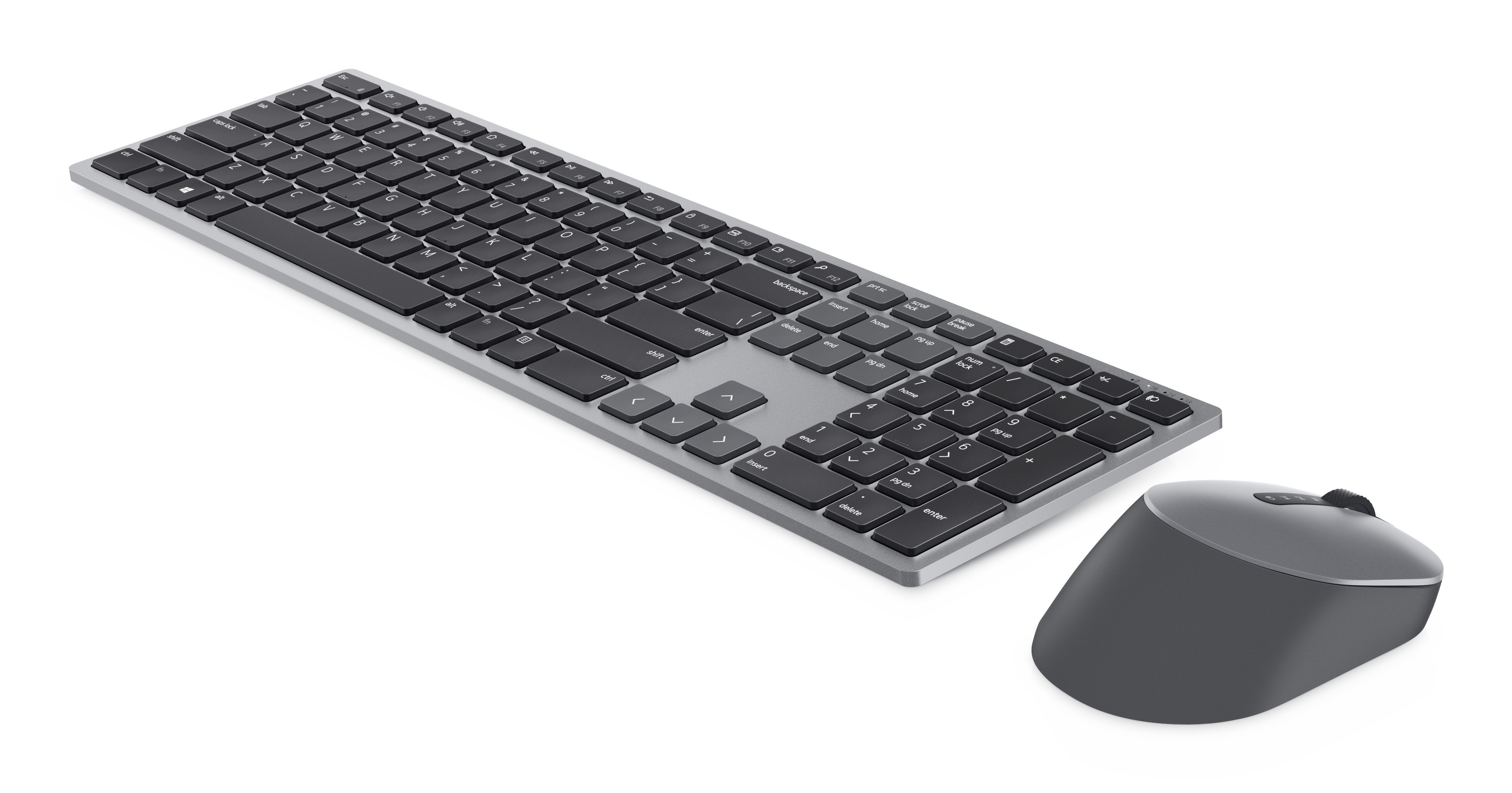 EAN 5397184357552 - DELL KM7321W teclado Ratón incluido Oficina RF Wireless + Bluetooth Gris, Titanio imagen 5