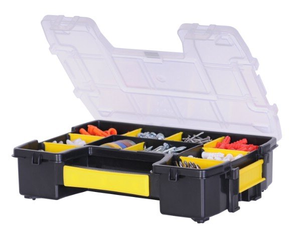 EAN 3253561707209 - Stanley STST1-70720 pieza pequeña y caja de herramientas Caja para piezas pequeñas Negro, Transparente imagen 4