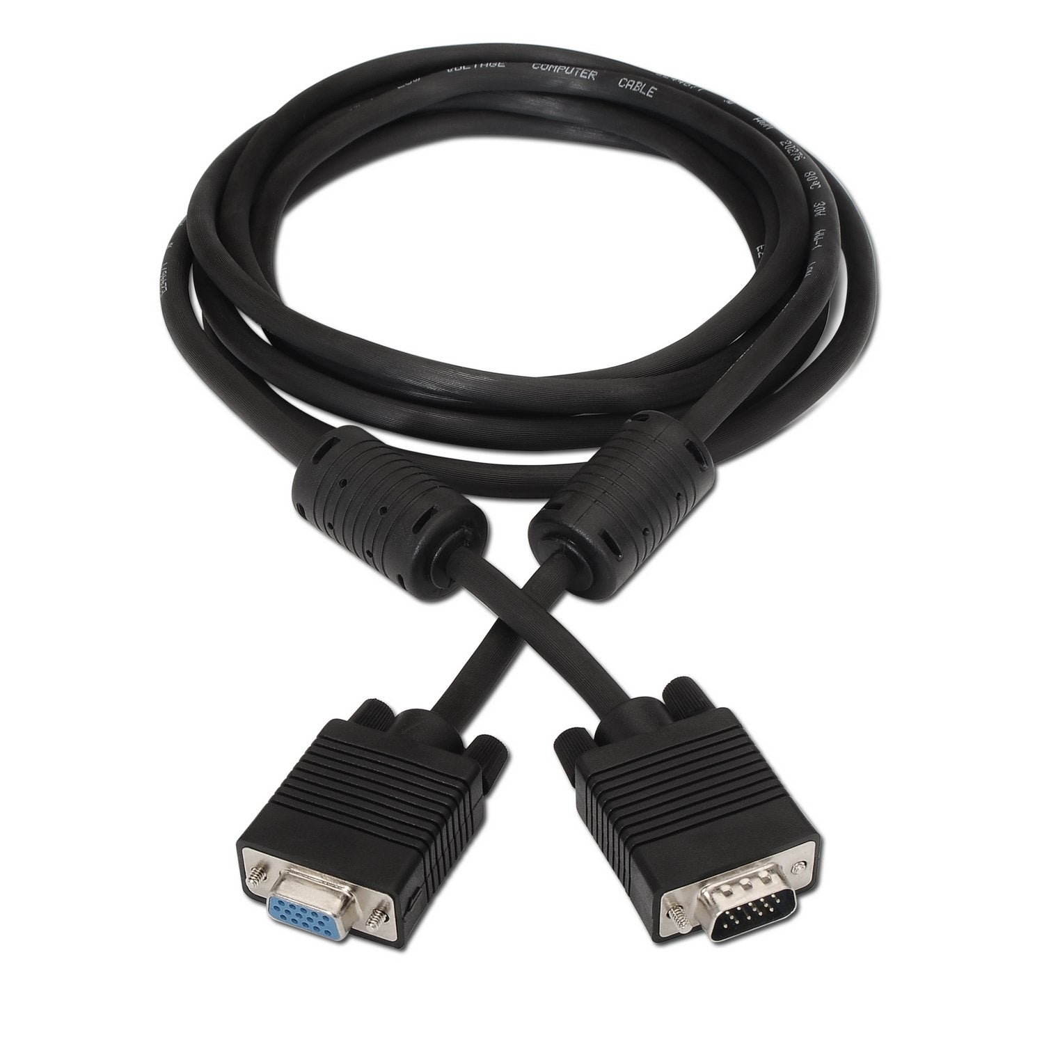 EAN 8436574700770 - AISENS A113-0078 cable VGA 1,8 m VGA (D-Sub) Negro imagen 2