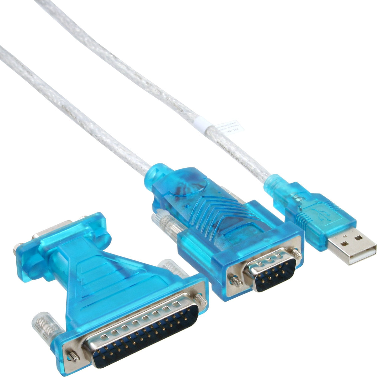 Inline® Usb A Serial Adaptador Cable Usb Type A Macho / Db9 Macho 1.8m