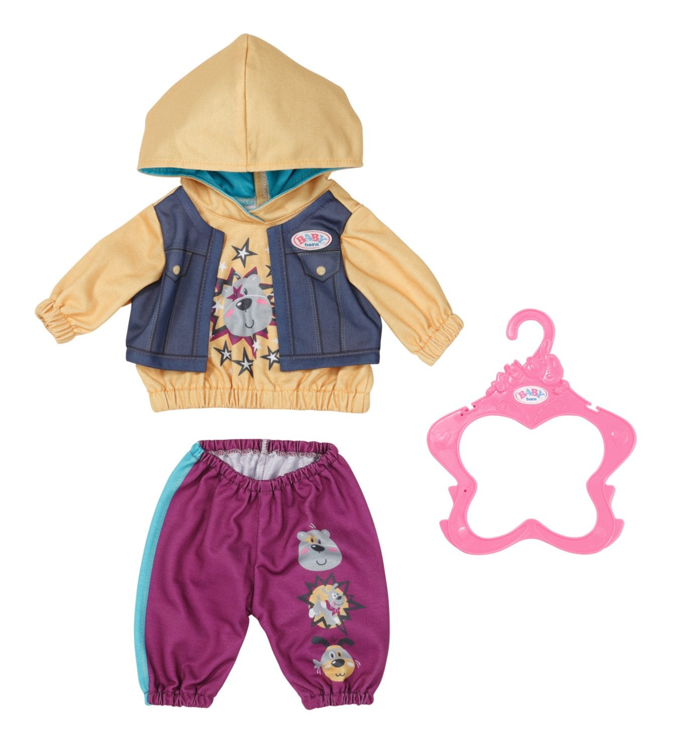 Accesorios Para Muñecas Zapf Creation Conjunto Baby Born® Con Capucha 43cm, 832615