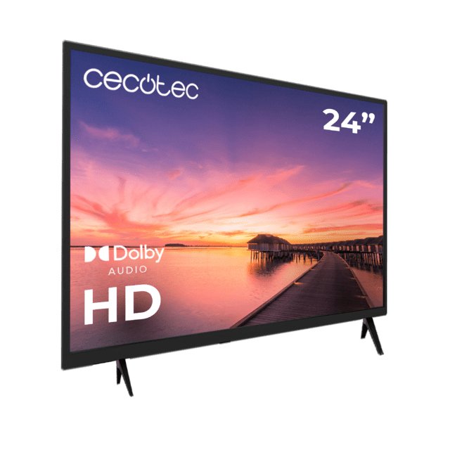EAN 8435484026109 - Cecotec 02610 Televisor 61 cm (24") HD Negro imagen 2