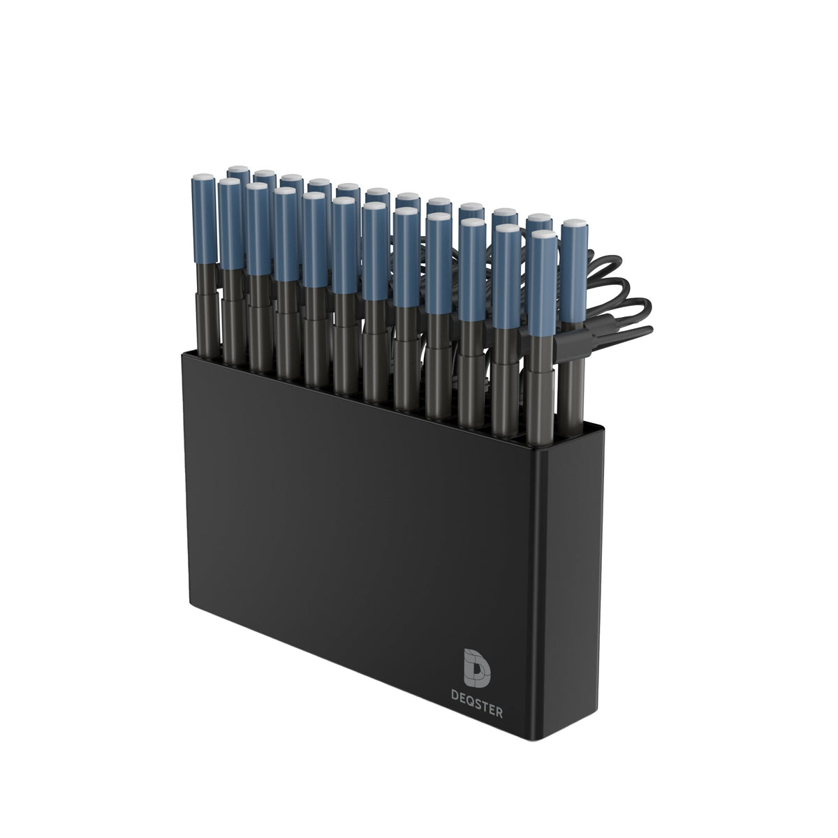 Deqster Estación De Carga - 40 Watt - 2 A - 24 Conexiones De Salida (24 Pin Usb-C)